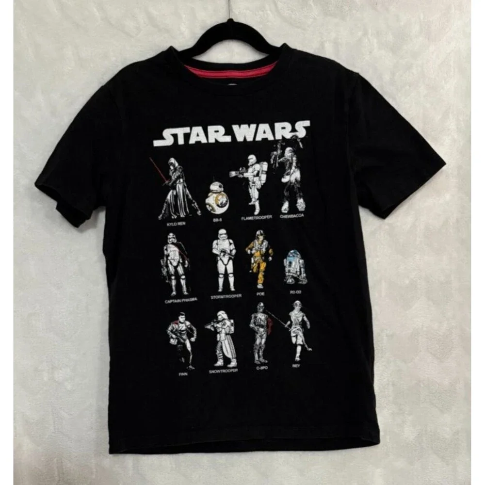 Youth Boy's Old Navy Star Wars Characters T-shirt - Size Large (10-12)